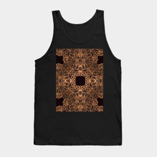 Golden mosaic Tank Top